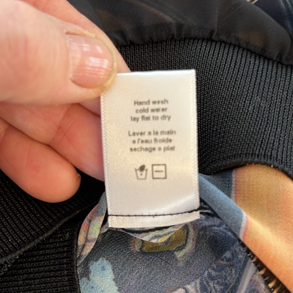 EUC Clover Canyon sheer printed blouse - Picture 13 of 13